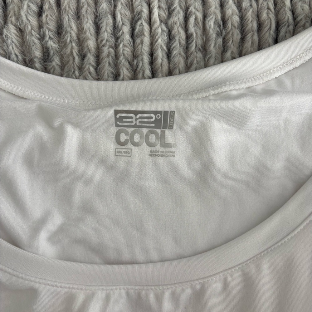 32 Degrees Women's White Tank Top XXL - Picture 2 of 2